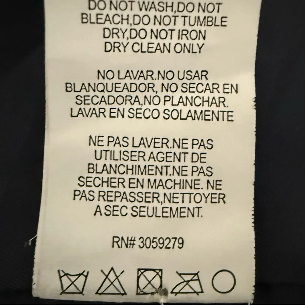Thread & Supply Wool Blend Gray‎ Pea Coat Double Breasted Jacket Womens Size S